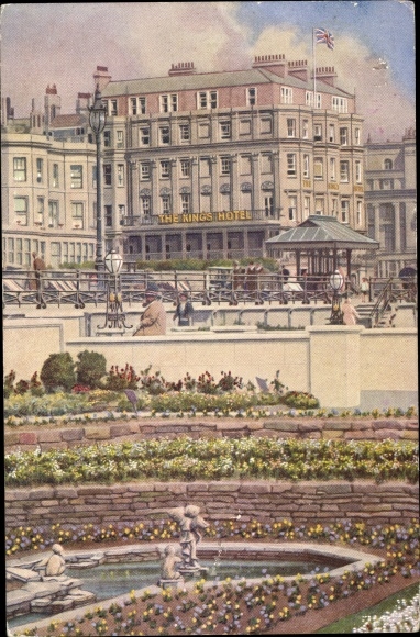Artist PC Great Britain, city outing with King&#39;s Hotel