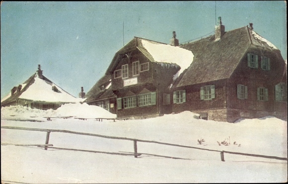 Postcard Salla Styria, Stubalpe, Gaberlhaus, Winter