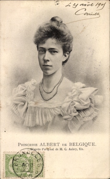 Picture Princess Albert I of Belgium, Queen Elisabeth Gabriele of Belgium