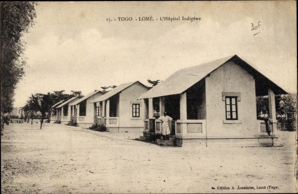 Ak Lome Togo, L'Hopital Indigene