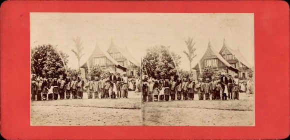 Stereo Photo Sumatra, Native Wedding