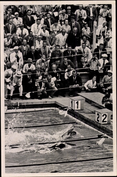 Collection picture Olympia 1936, freestyle swimming, Jack Medica, Uto