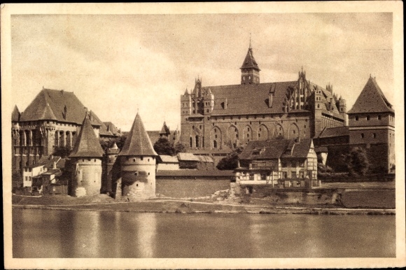 PC Marienburg Malbork West Prussia, Ordensschloss, WHW The beautiful Germany picture 9