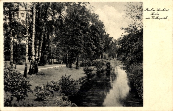 Ak Berlin Pankow, Volkspark