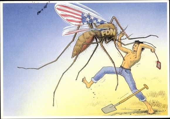 Künstler Ak Rootselaar, Eric van, Nicaragua Must Survive