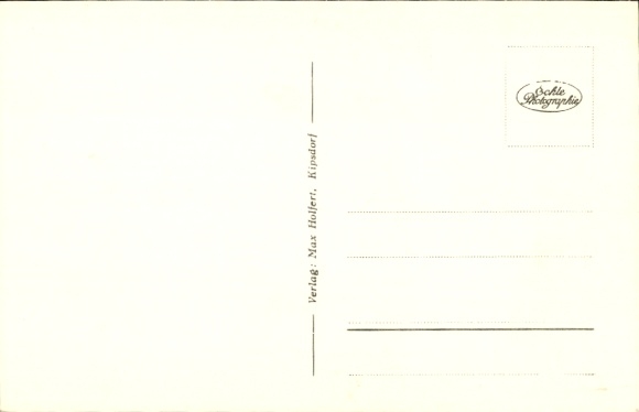 Postcard Kipsdorf Altenberg in the Ore Mountains, House Elisabeth
