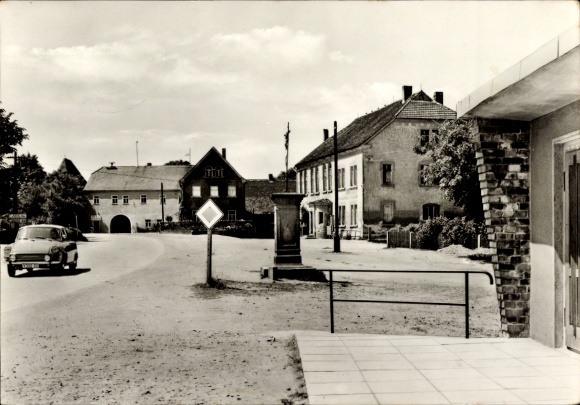 Ak Radibor in Sachsen, Straßenansicht