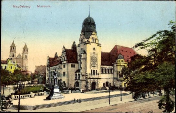 50 Ak Magdeburg Elbe, diverse Ansichten, kleinformatig