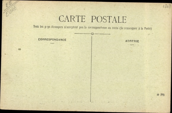 Postcard Morainville sur Damville Eure, General view