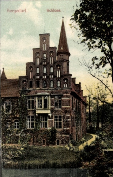 Ak Hamburg Bergedorf, Kasteel