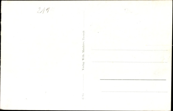 Postcard sources Wistedt in Lower Saxony, courtyard, half-timbered house
