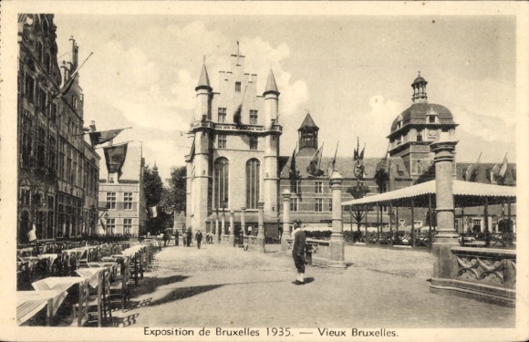 KP Bruksela, Wystawa Światowa 1935, Pałac Książąt Brabancji, Stara Bruksela