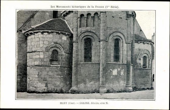 96 old PCs with description and cover, monuments in France