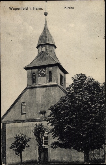 Ak Wagenfeld in Niedersachsen, Kirche