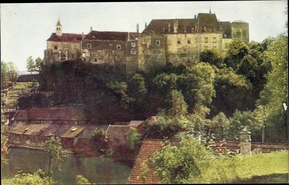 Postcard Raabs an der Thaya in Lower Austria, Burg