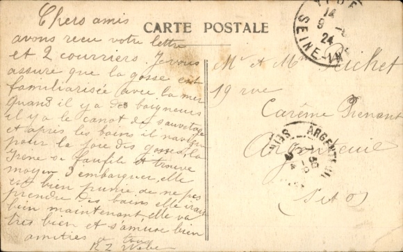 Postcard Yport Seine Maritime, panoramic view of Yport