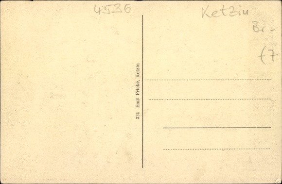 Postcard Paretz Ketzin an der Havel, Schloss