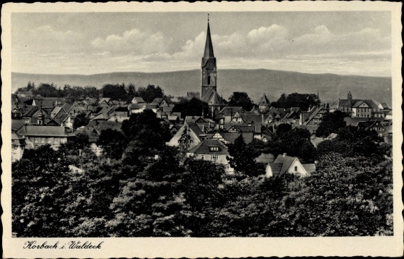 PC Korbach in Hesse, general view
