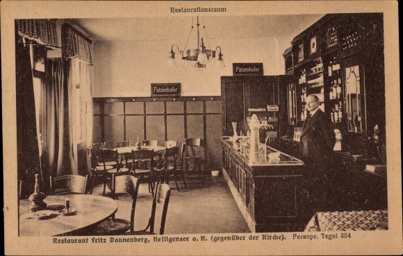 PC Berlin Reinickendorf Heiligensee, restaurant