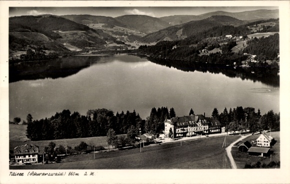 Postcard Titisee Neustadt im Breisgau Hochschwarzwald, Hotel Titisee
