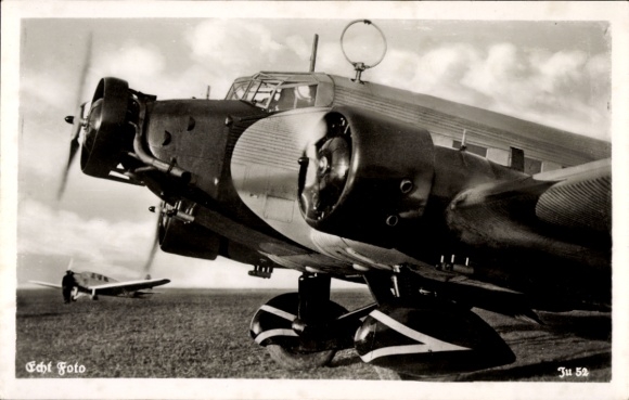 Ak Junkers Ju 52, Luftwaffe, Kampfflugzeug