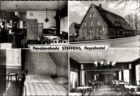 Ak Regesbostel in Nedersaksen, pension Steffens
