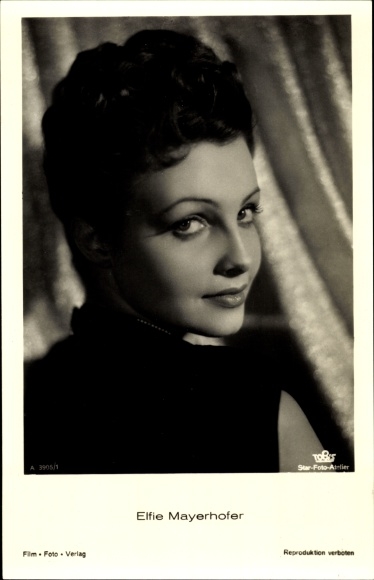 Actrice Elfie Mayerhofer, portret, Tobis A 3905 1