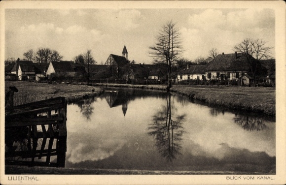 KP Lilienthal Dolna Saksonia, widok z kanału