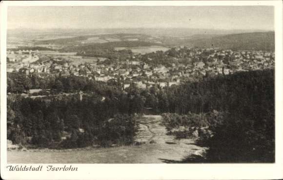 Postcard Iserlohn in Märkischer Kreis, general view
