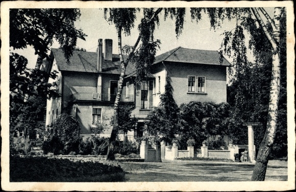 Ak Schweicheln Hiddenhausen im Kreis Herford, Eickhof, Eckartshaus, Außenansicht von der Straße