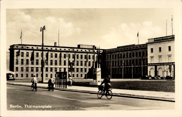 Ak Berlin Mitte, Thälmannplatz, ehem. Wilhelmplatz