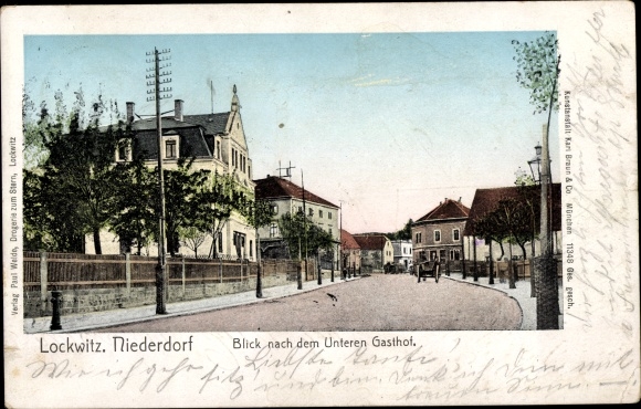 PC Dresden Lockwitz Niederdorf, view of the lower inn