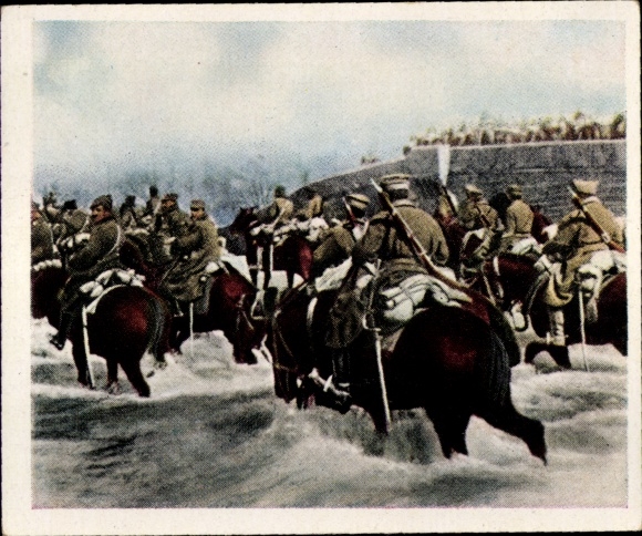 Collector's picture The post-war period 56, August 1922 Greek-Turkish War, Greek cavalry, escape