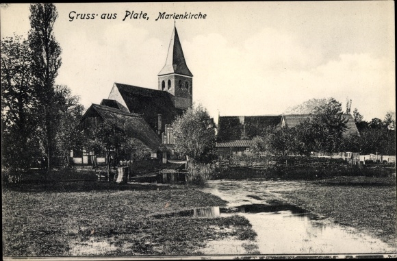 PC Plate Lüchow in Wendland, Marienkirche