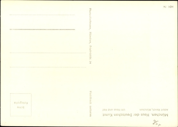 Artist PC Reich, Adolf, around house and yard, HDK 74, the Austrian man