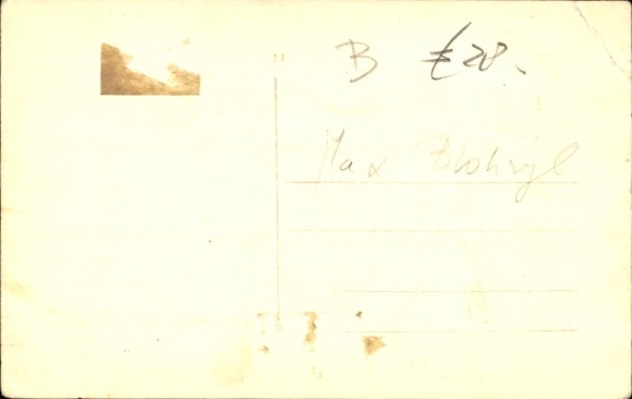 Photo Postcard Max Blokzijl, Dutch journalist and author