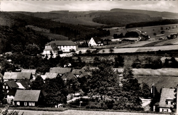 PC Burbach im Siegerland, partial view, country house clinic, swimming pool
