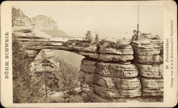 CdV Hřensko Herrnskretschen Elbe region Ústí, Prebischtor, Pravčická brána