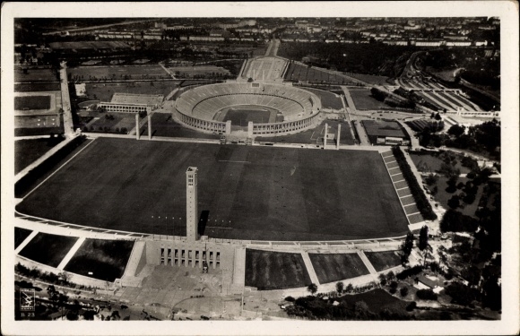 PC Berlin Charlottenburg Westend, Reichssportfeld, aerial photo