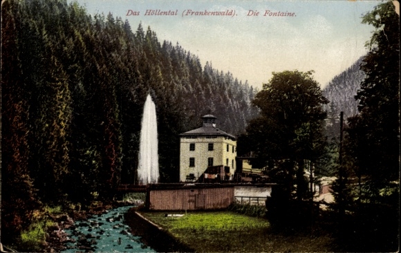 KP Lichtenberg w Górnej Frankonii, Höllental, Fontaine