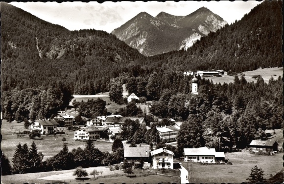 KP Jachenau w Górnej Bawarii, widok ogólny