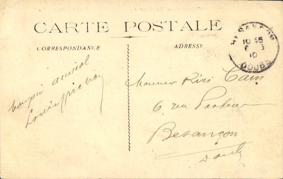 Ak Messageries Maritimes, L'Ernest Simon
