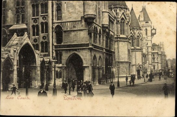 10 alte AK London City England, verschiedene Ansichten