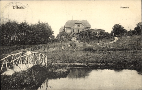 Postcard Dallgow Döberitz im Havelland, barracks