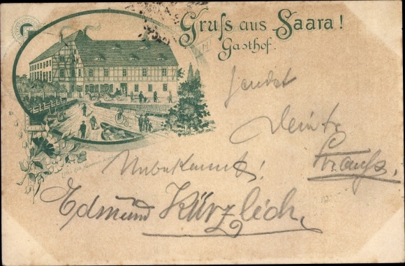 Chromo-Litho Saara Nobitz Altenburger Land, inn