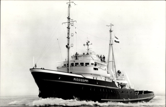 Ak MT Mississippi, sleepboot, L. Smit & Co., Rotterdam