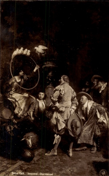 PC Dresden Schönfeld Weißig Rossendorf, Salon 1905. Innocenti Charmeuse