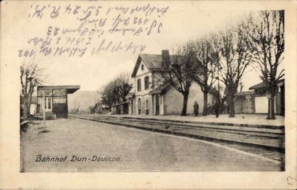 Ak Dun sur Meuse, Bahnhof