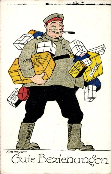 Artysta KP Klusmeyer, Dobre relacje, Humor, Żołnierz