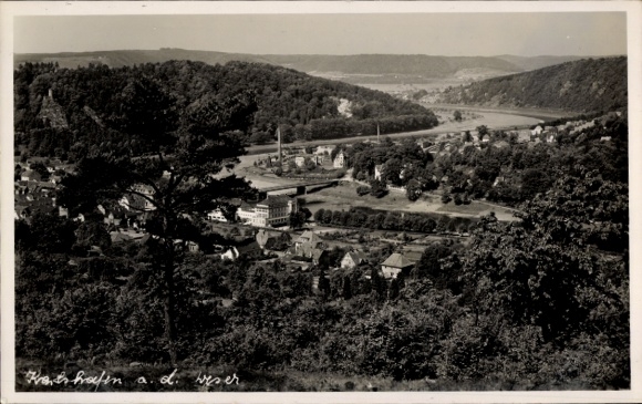Postcard Bad Karlshafen on the Weser, general view